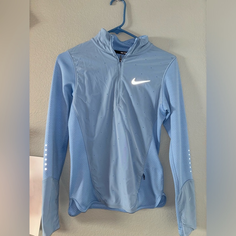 Nike AeroReact Blue Half Zip-up Jacket